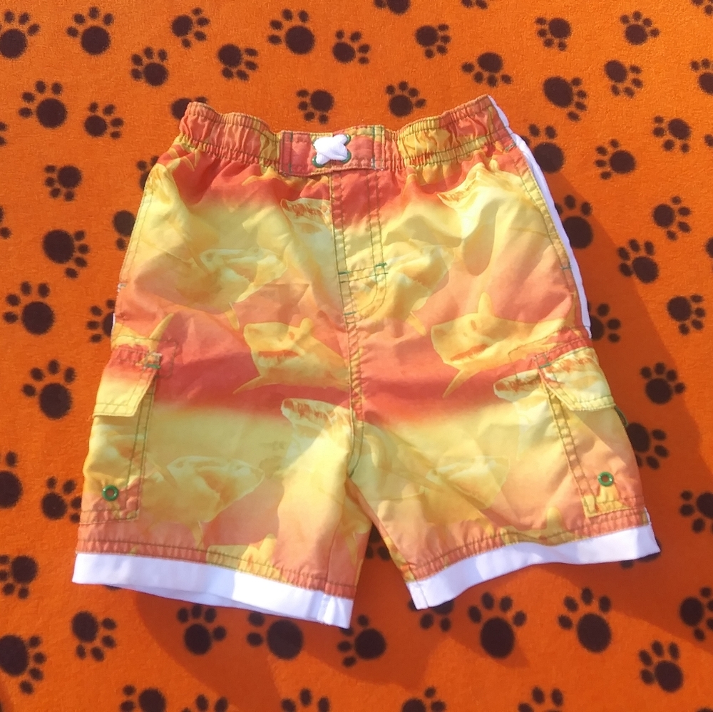 Size 4T boys swim shorts